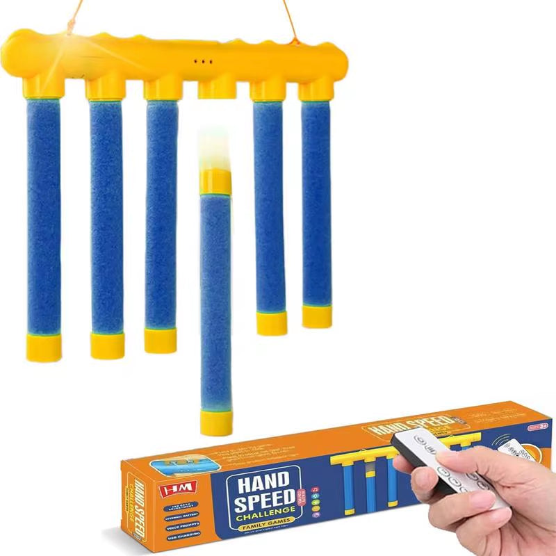 Challenge Falling Sticks Game: Educational Stick Catching Toy for Kids to Enhance Reaction Skills and Foster Parent-Child Interaction