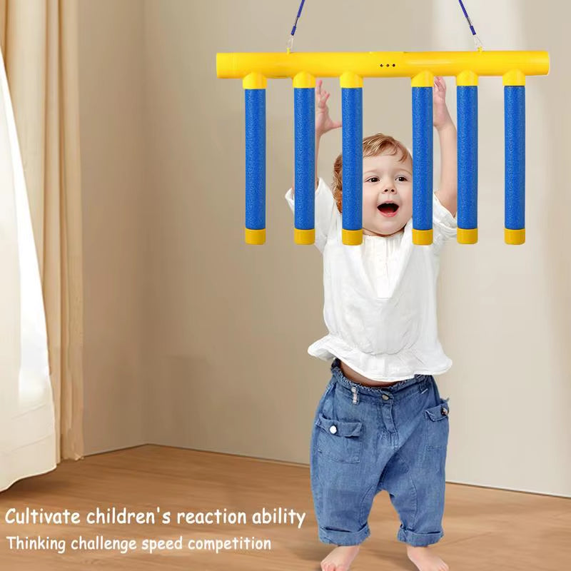 Challenge Falling Sticks Game: Educational Stick Catching Toy for Kids to Enhance Reaction Skills and Foster Parent-Child Interaction