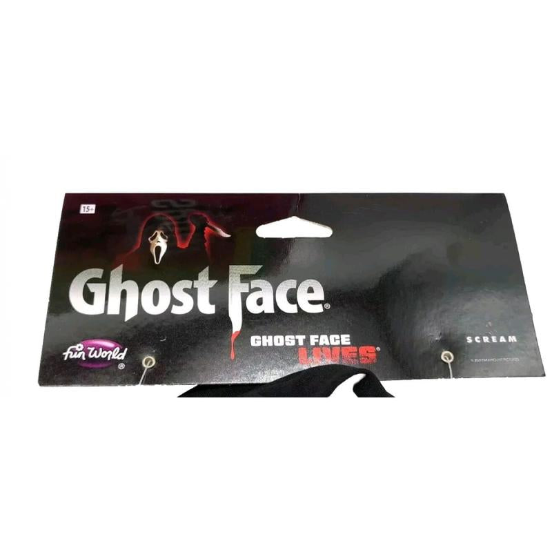 Scream Ghost Face Mask by Fun World - The Ultimate Halloween Accessory for Horror Fans