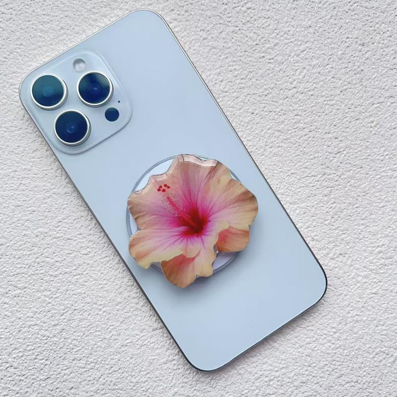 Orchid Acrylic Drop Glue Mobile Phone Holder Desktop Folding Portable Orchid Mobile Phone Grip HN124