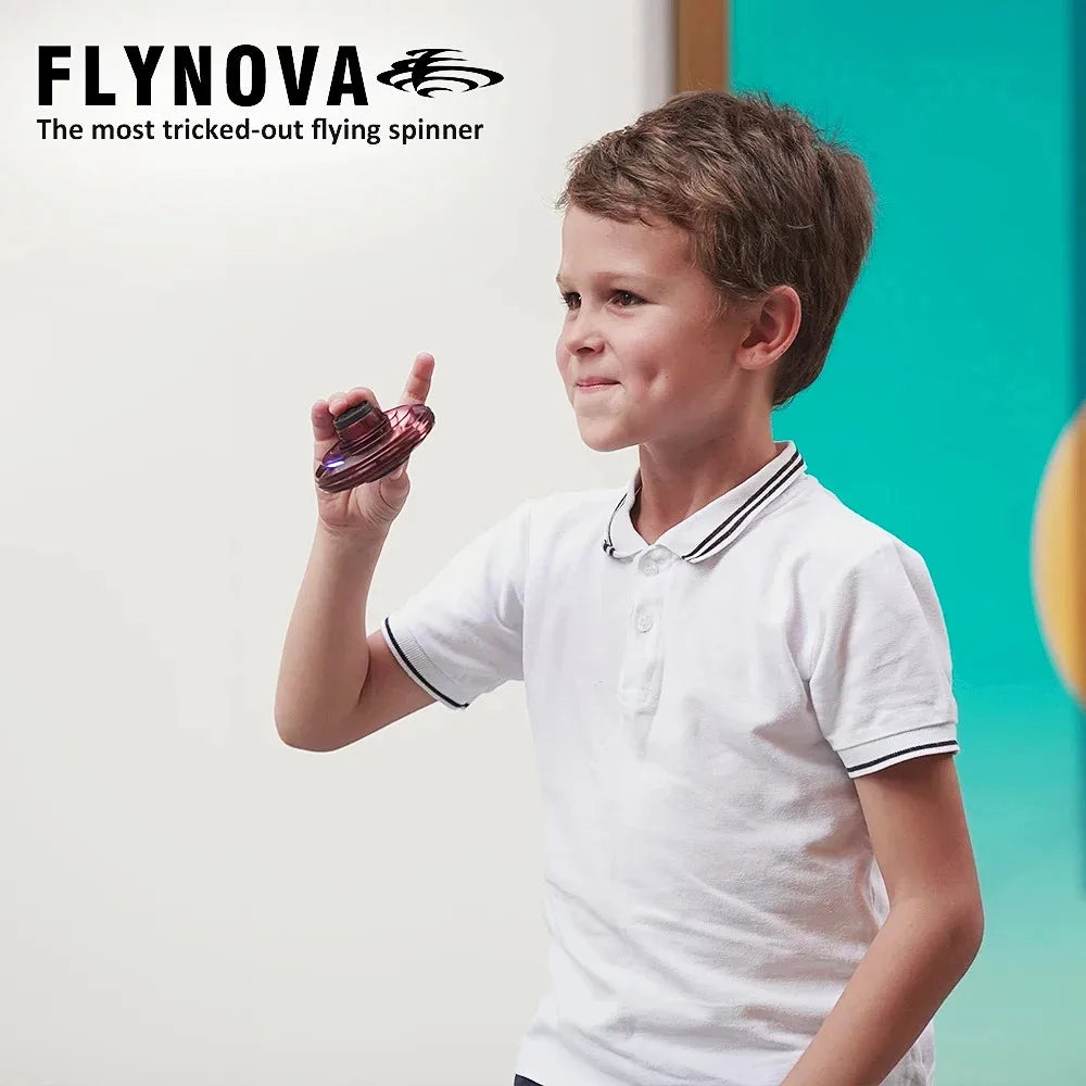 Flynova Mini UFO Flying Spinner Flyorb Fly Spinner Drone Toys for Kids Children Adult Dropshipping