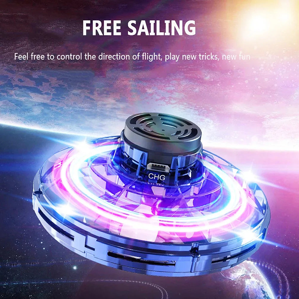 Flynova Mini UFO Flying Spinner Flyorb Fly Spinner Drone Toys for Kids Children Adult Dropshipping