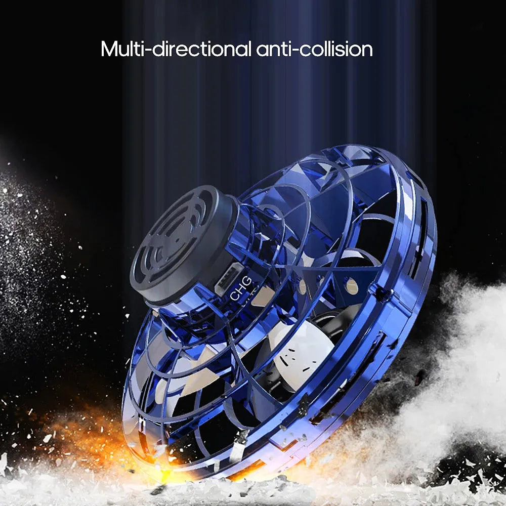 Flynova Mini UFO Flying Spinner Flyorb Fly Spinner Drone Toys for Kids Children Adult Dropshipping