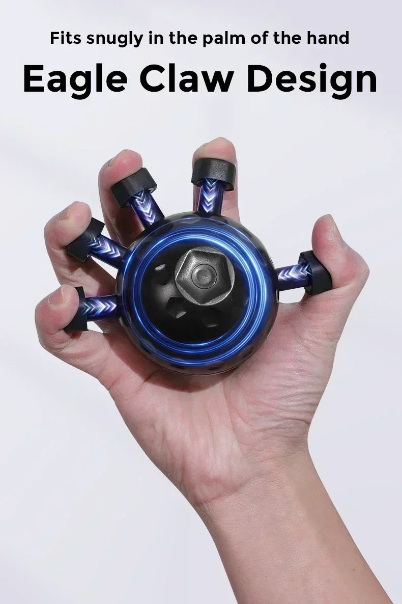 Finger Hand Gripper Set Massage Ball Adjustable Hand Grip Strengthener Carpal Expand Forewrm Erexceriser Grip Strength Trainer