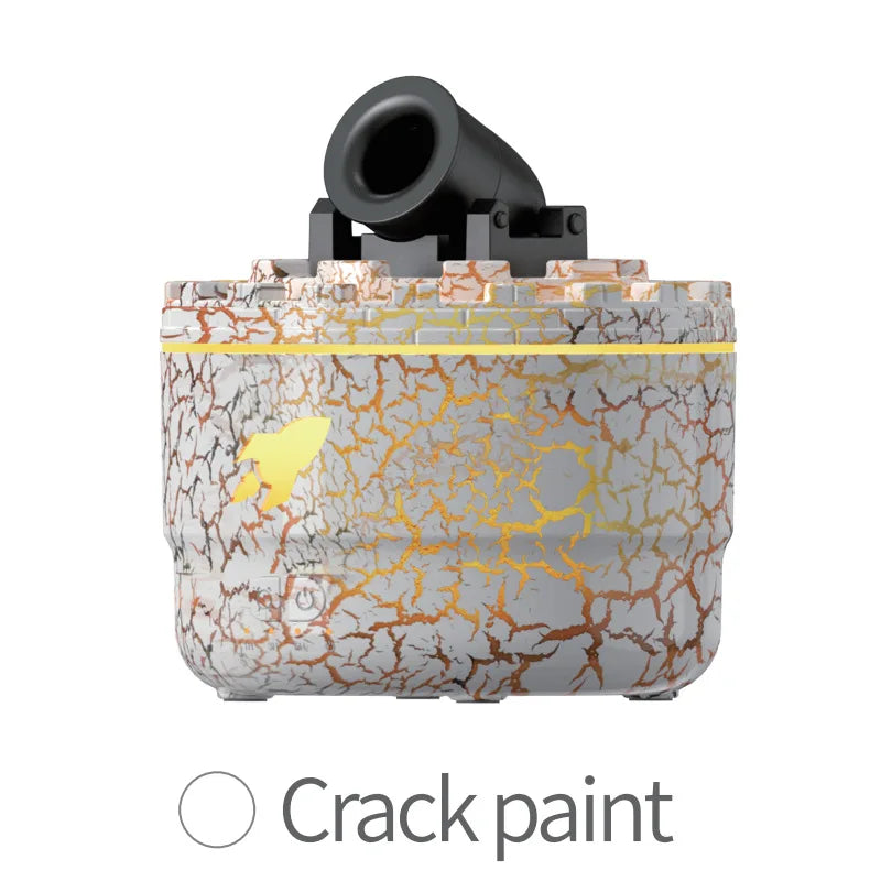 Volcanic Crack Light Cannons Humidifier Essential Oil Diffuser Cannon Blast Aroma Humidifier Aromatherapy Diffuser for Bedroom