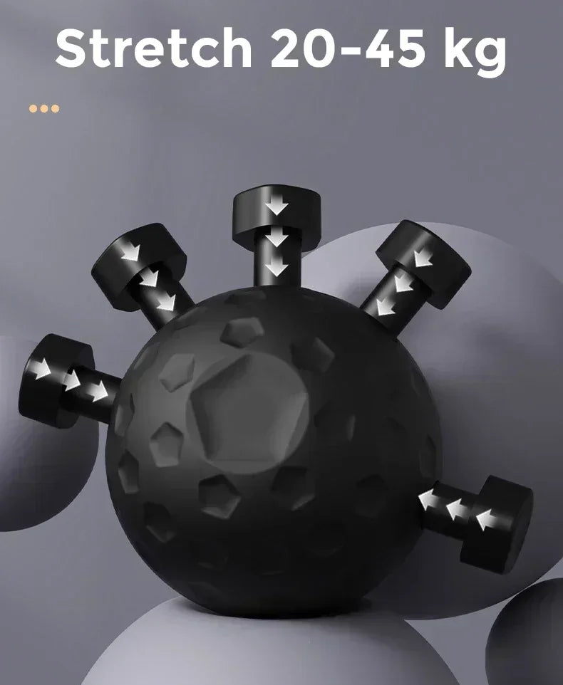 Finger Hand Gripper Set Massage Ball Adjustable Hand Grip Strengthener Carpal Expand Forewrm Erexceriser Grip Strength Trainer