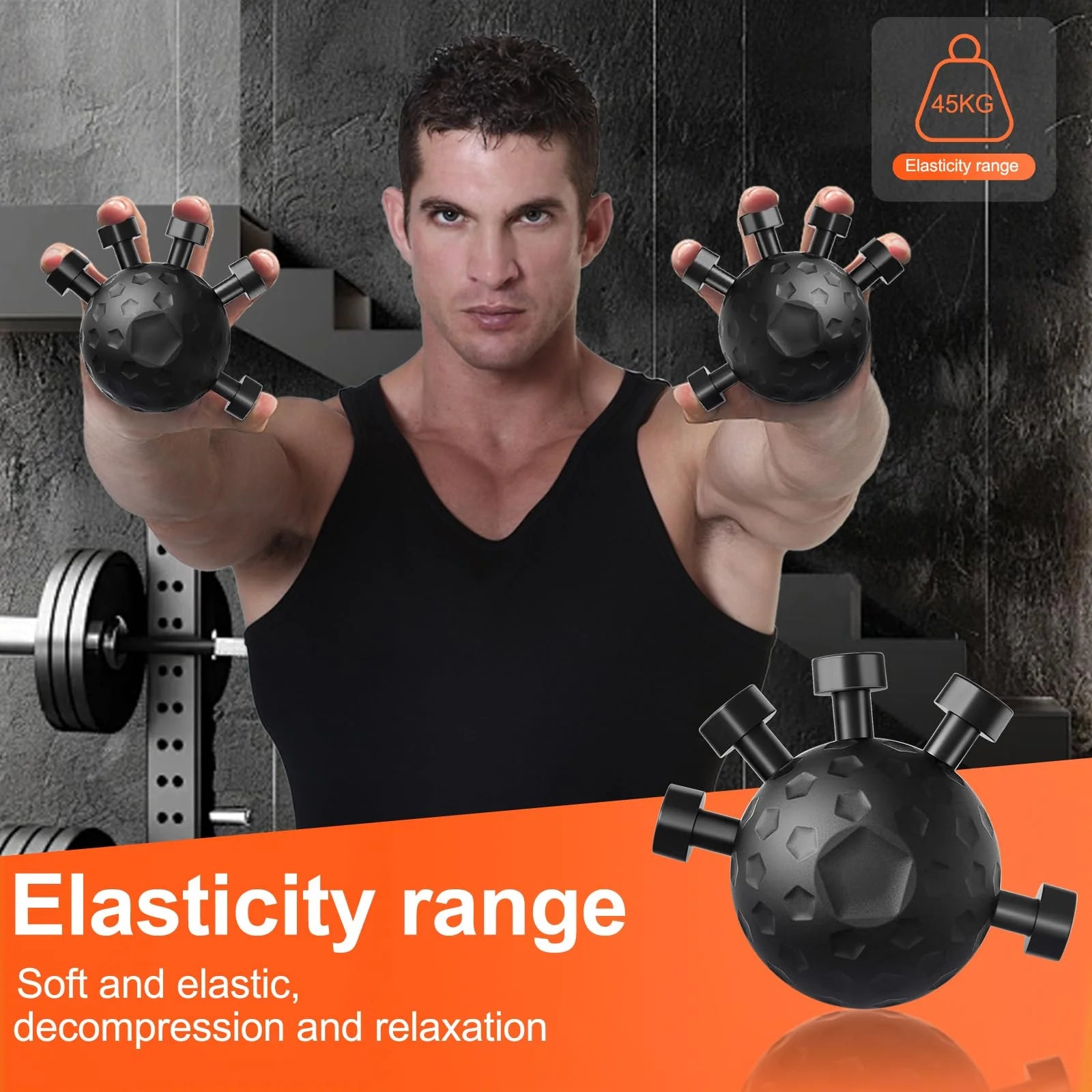 Finger Grip Strengthener, 2025 Upgrade Hand Gripper Strengthener, New Hand Grip Strengthener Finger Exerciser Gripper Tool, Sili