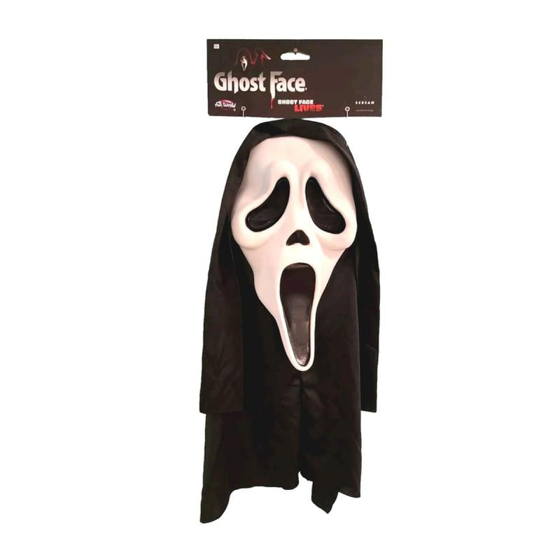 Scream Ghost Face Mask by Fun World - The Ultimate Halloween Accessory for Horror Fans
